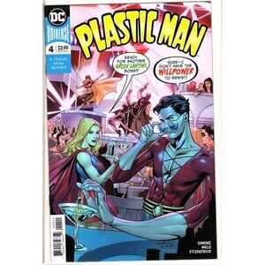 Plastic Man Issue 4 of 6 in Mini Series Comic Book Near Mint